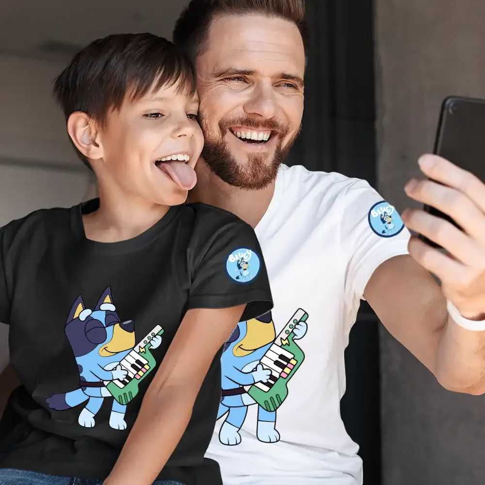 tricou-bluey-copii-17w2T105 Tricou Bluey Copii