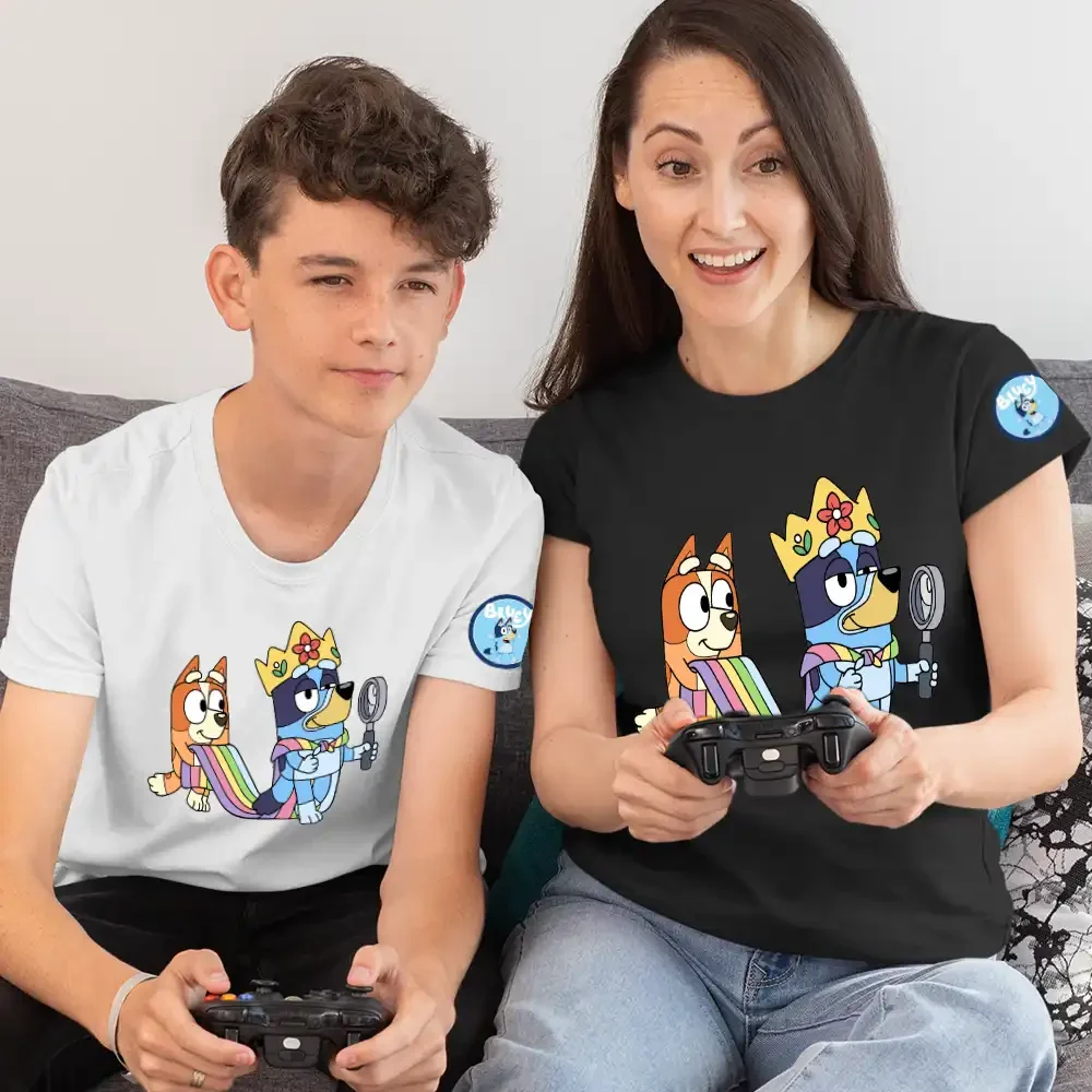 tricou-bluey-dama-41w2T100 Tricou Bluey Dama