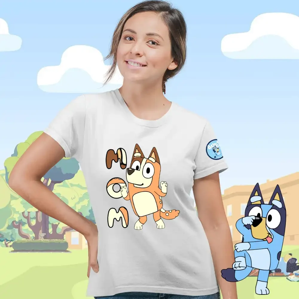 tricou-bluey-femei-40w2T98 Tricou Bluey Femei