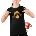 Tricou One Piece Luffy Hat Fete