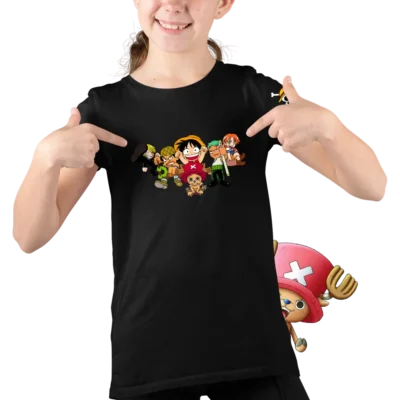 Tricou One Piece Pirate Crew Fete