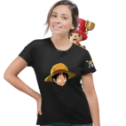 Tricou One Piece Luffy Hat Femei