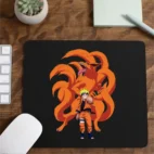 Mousepad negru Naruto