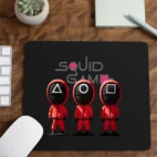 Mousepad negru Squid Game