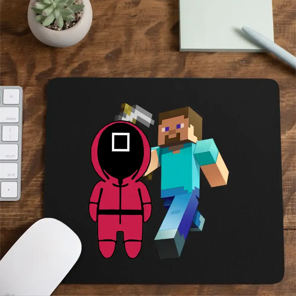 mousepad-negru-squid-game-2T145 Mousepad negru Squid Game