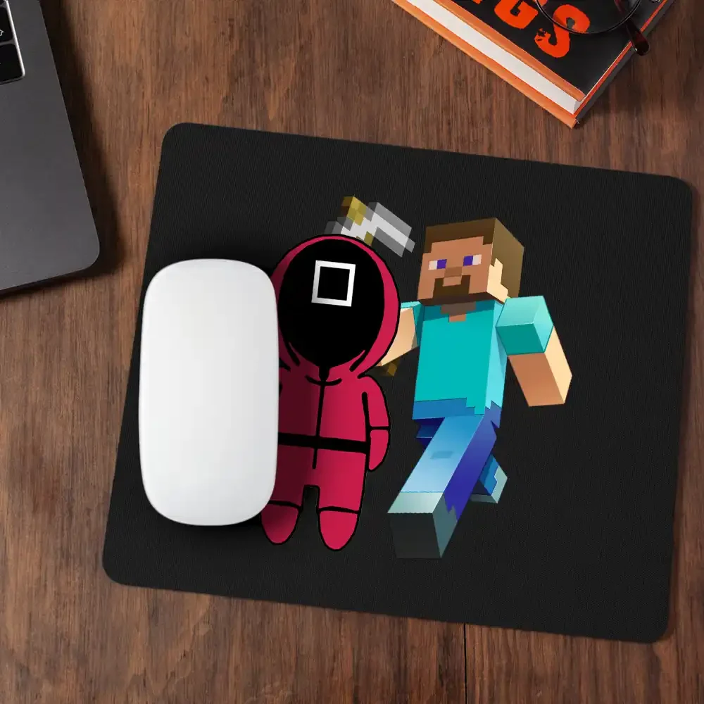 Mousepad Squid Game Minecraft