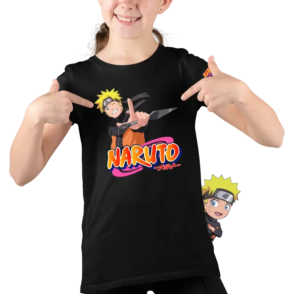 Tricou Naruto Uzumaki Fete