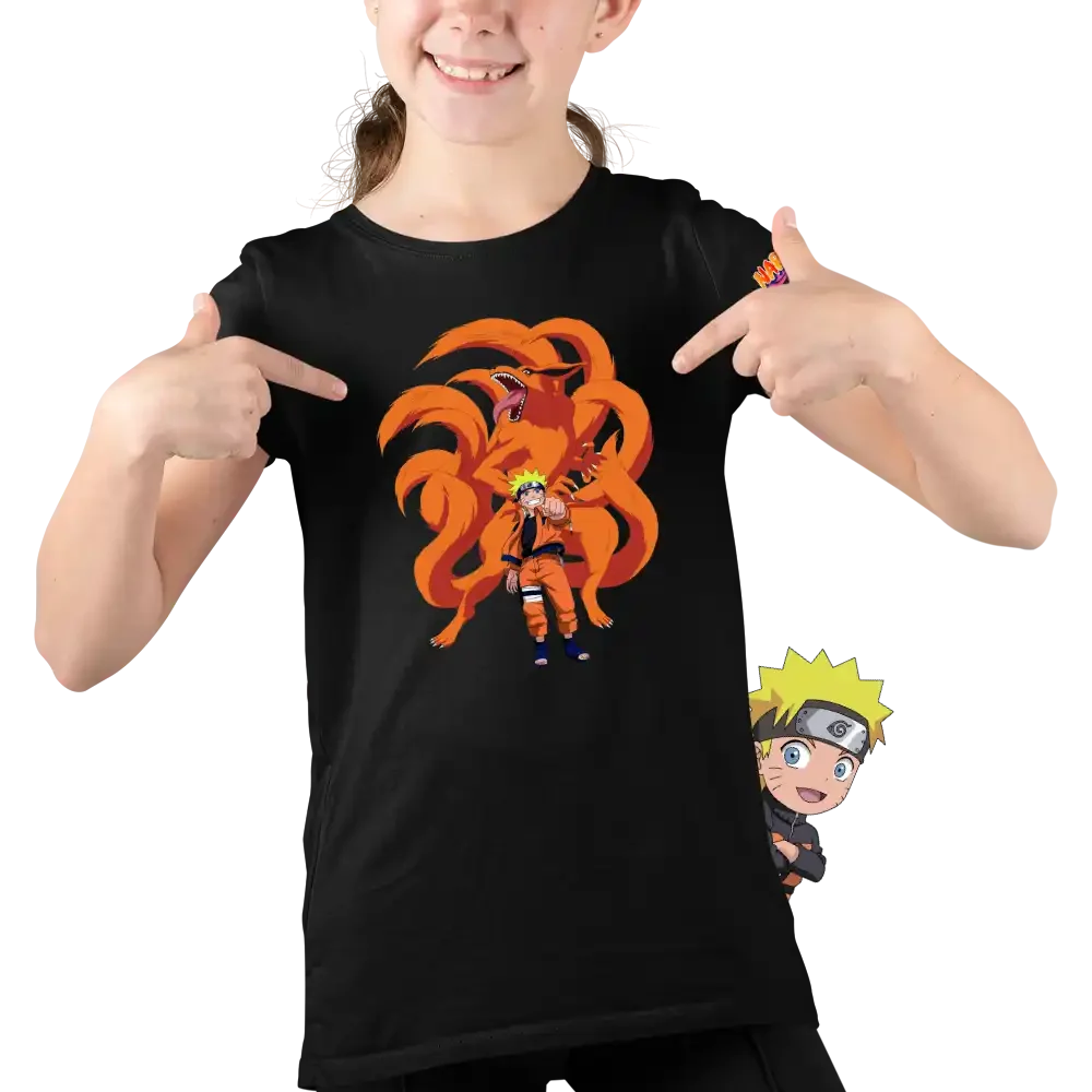 tricou-naruto-19w2T127 Tricou Naruto Red Fox Fete