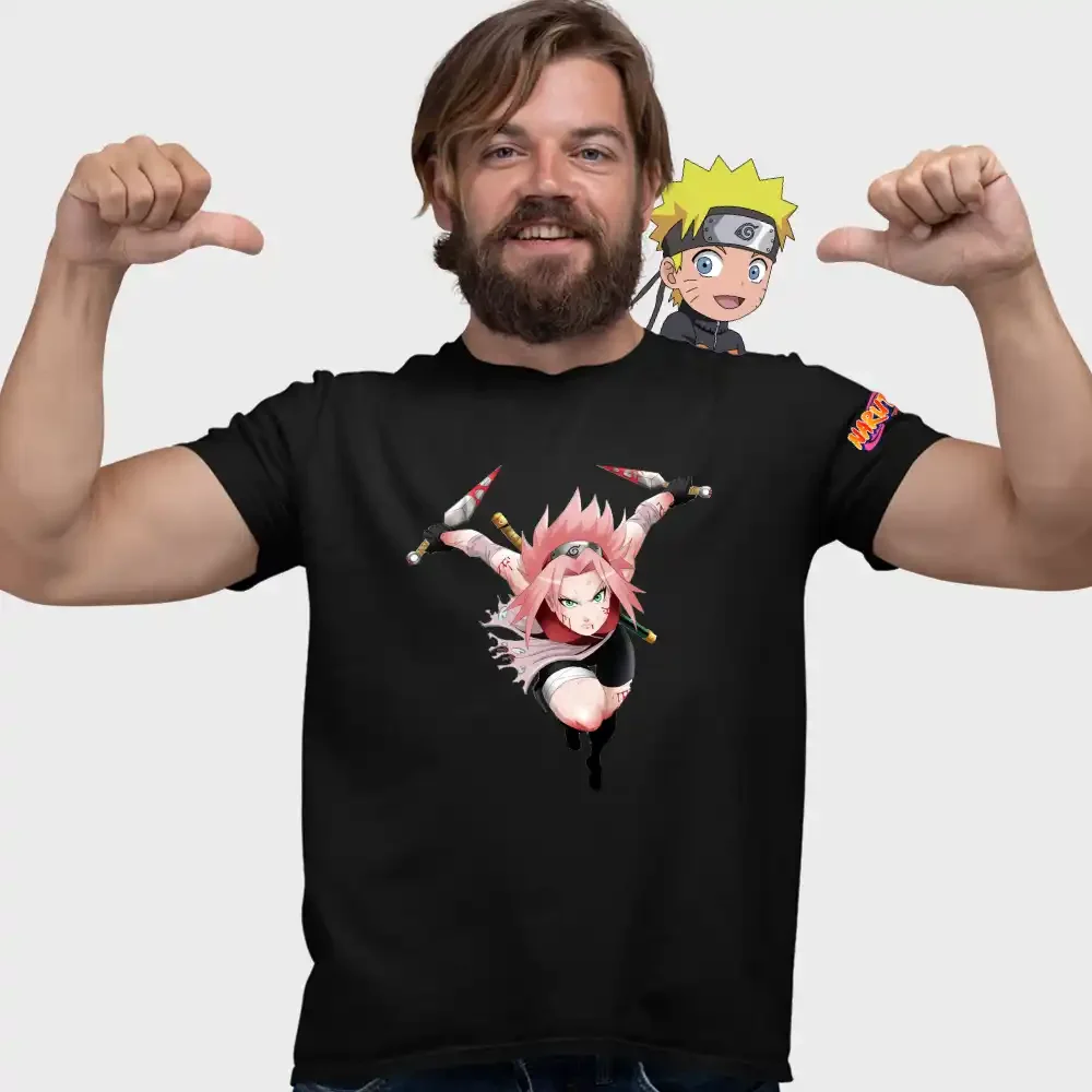 Tricou Naruto Sakura Haruno Barbati