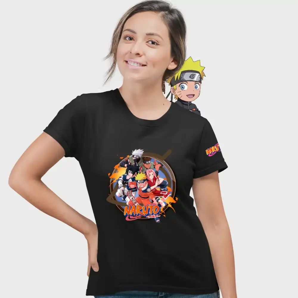 tricou-naruto-35w2T133 Tricou Naruto All Gang Femei
