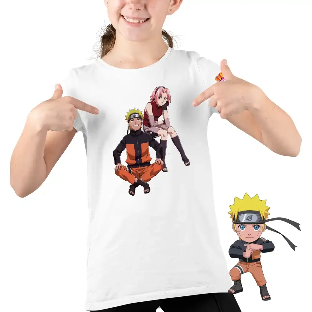 tricou-naruto-fete-24w2T132 Tricou Naruto Fete