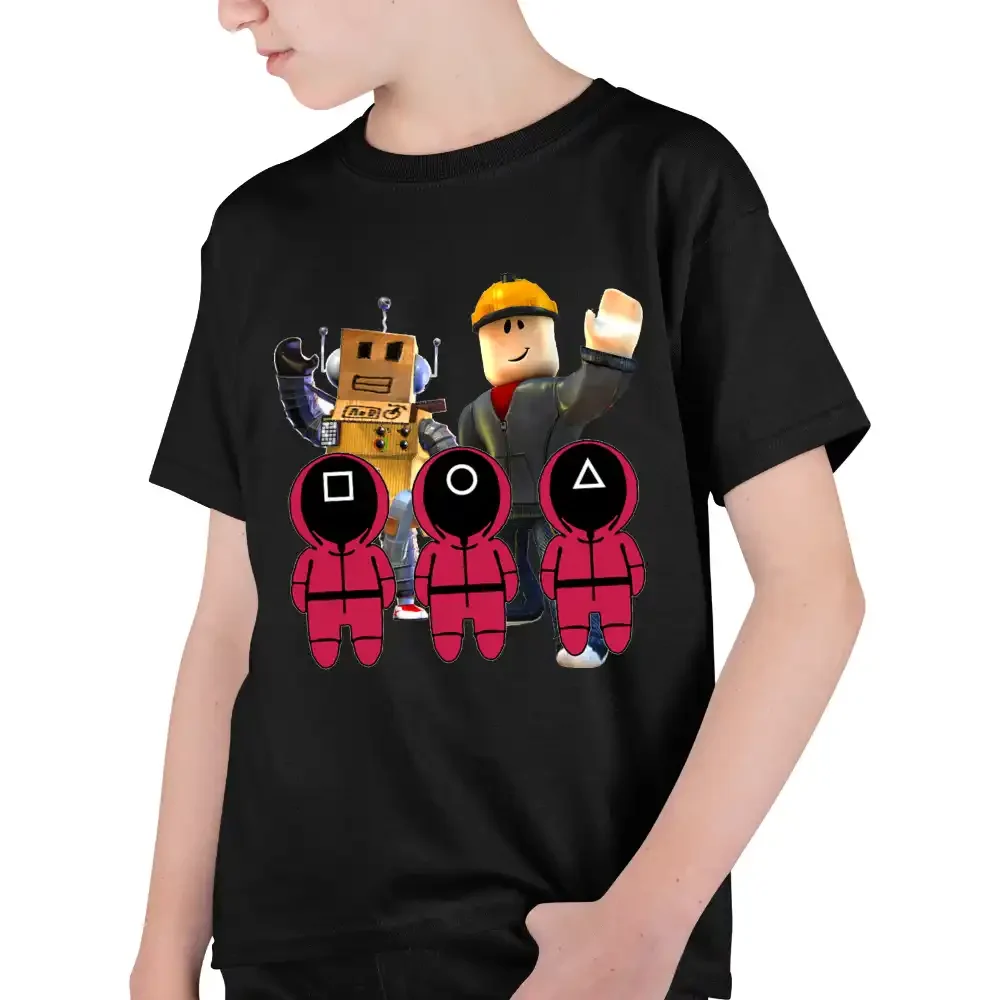 Tricou Squid Game Roblox Baieti