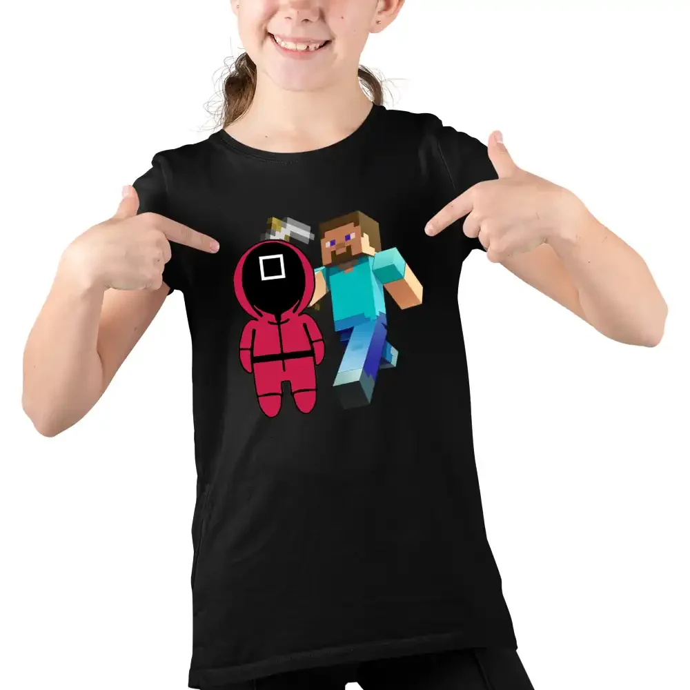 tricou-squid-game-19w2T145 Tricou Squid Game Minecraft Fete