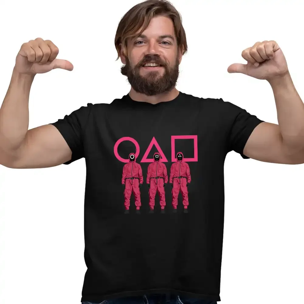 tricou-squid-game-27w2T143 Tricou Squid Game Army Barbati