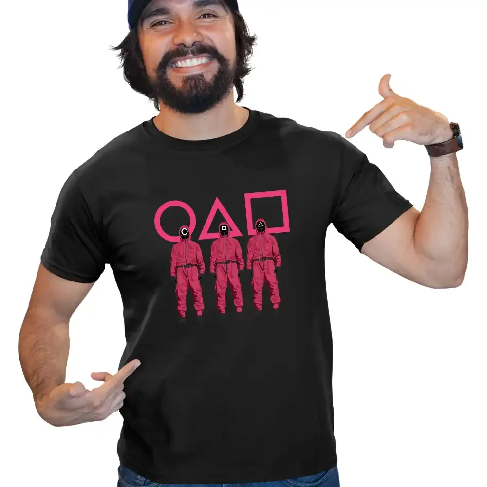 tricou-squid-game-barbati-28w2T143 Tricou Squid Game Barbati