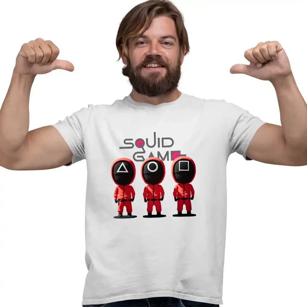 tricou-squid-game-barbati-32w2T142 Tricou Squid Game Barbati