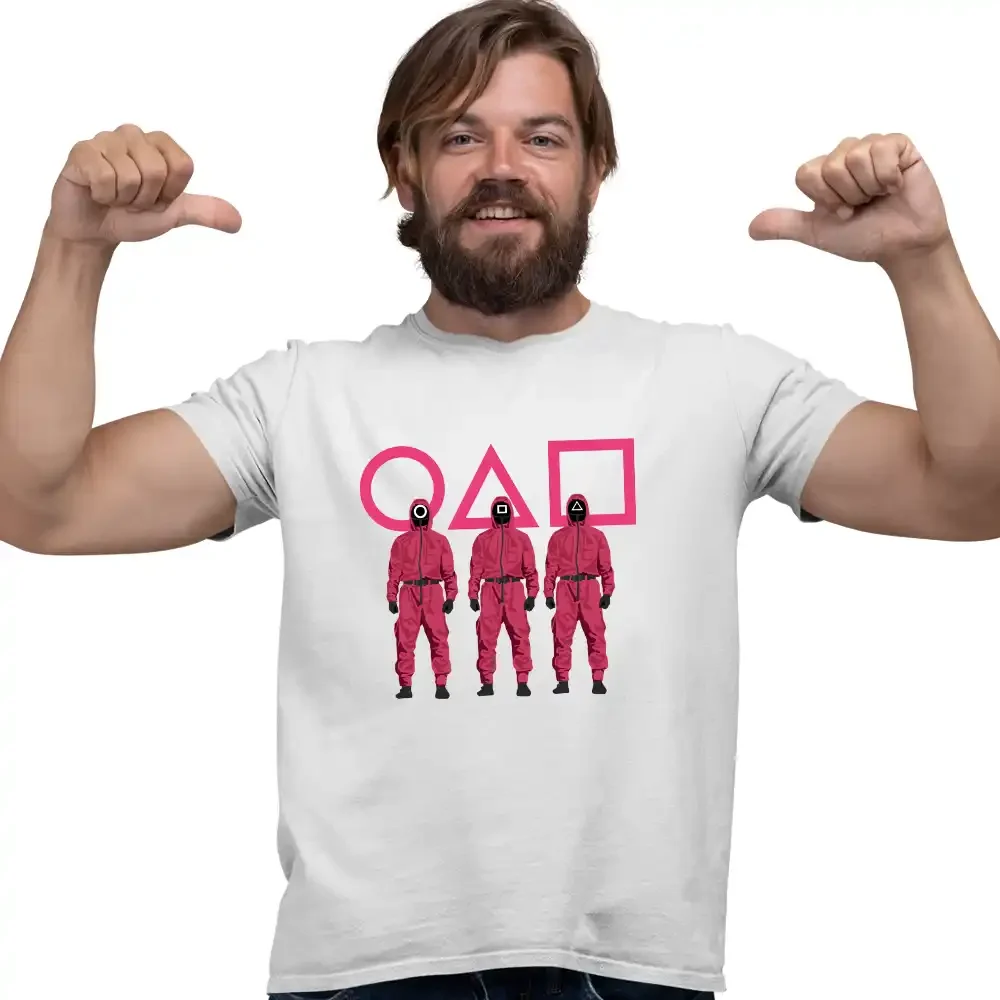 tricou-squid-game-barbati-32w2T143 Tricou Squid Game Barbati