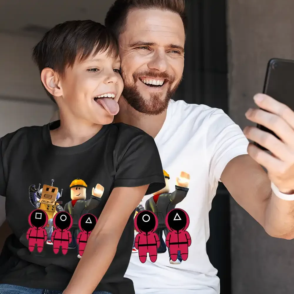 tricou-squid-game-copii-17w2T140 Tricou Squid Game Copii