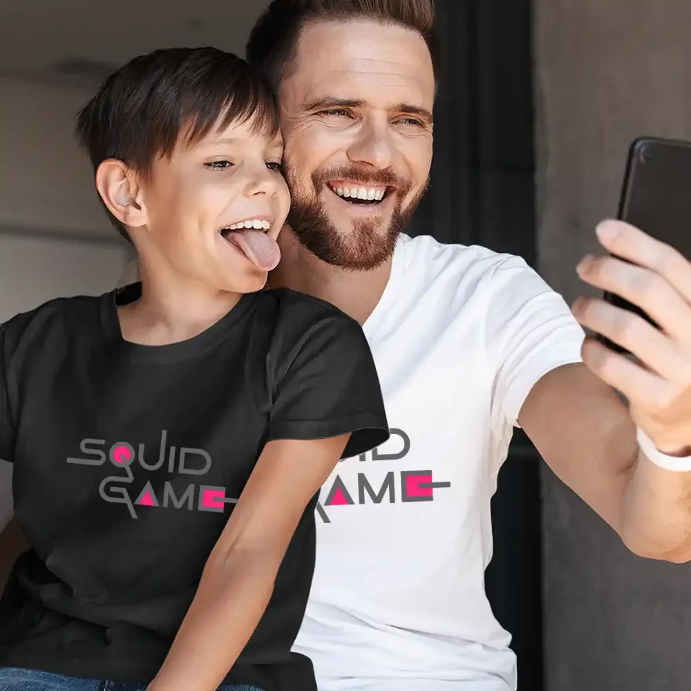 tricou-squid-game-copii-17w2T141 Tricou Squid Game Copii