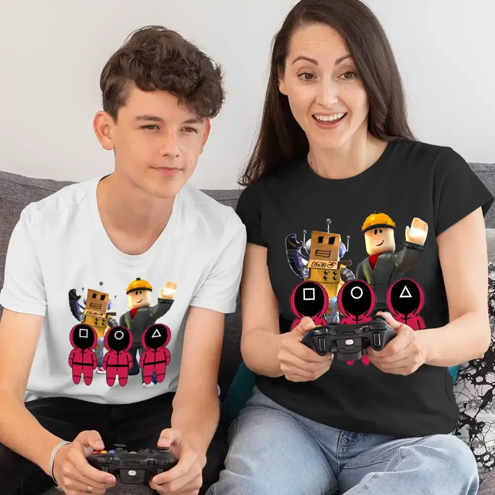 tricou-squid-game-dama-41w2T140 Tricou Squid Game Dama