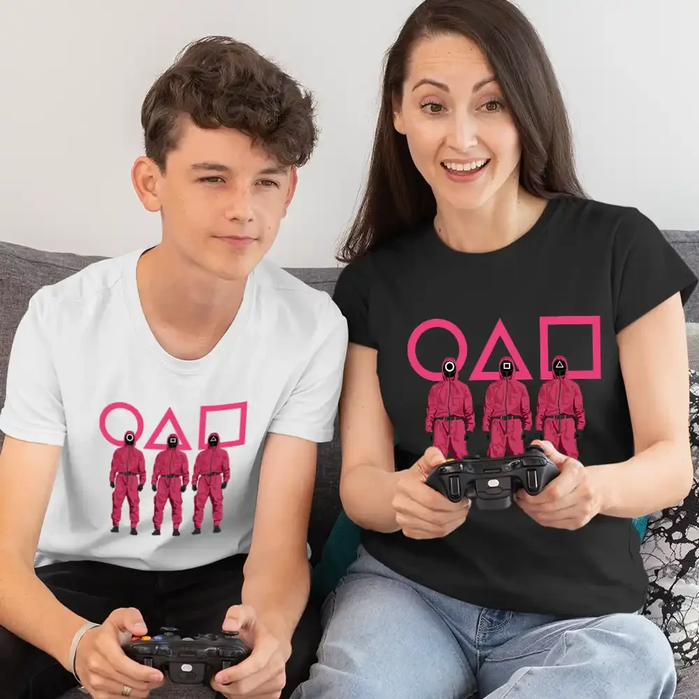 tricou-squid-game-dama-41w2T143 Tricou Squid Game Dama