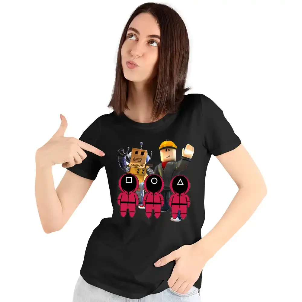 tricou-squid-game-femei-36w2T140 Tricou Squid Game Femei