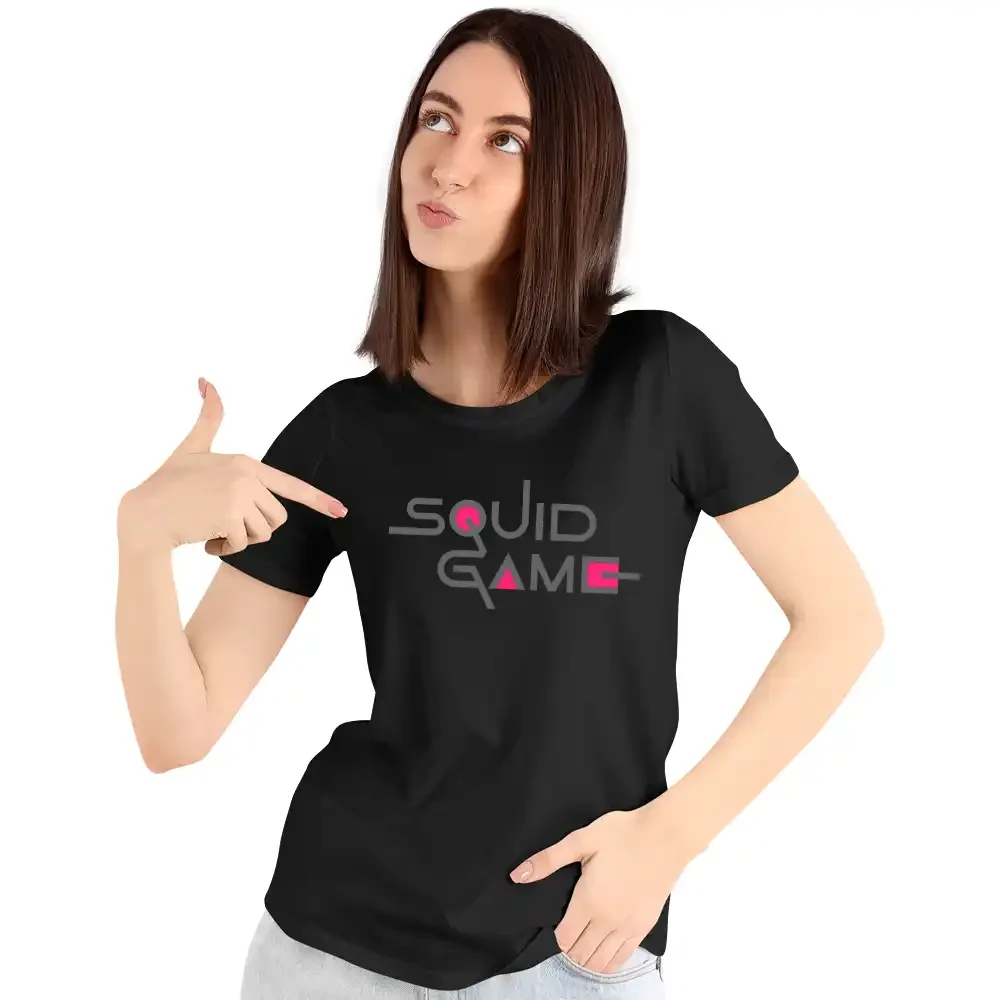 tricou-squid-game-femei-36w2T141 Tricou Squid Game Femei