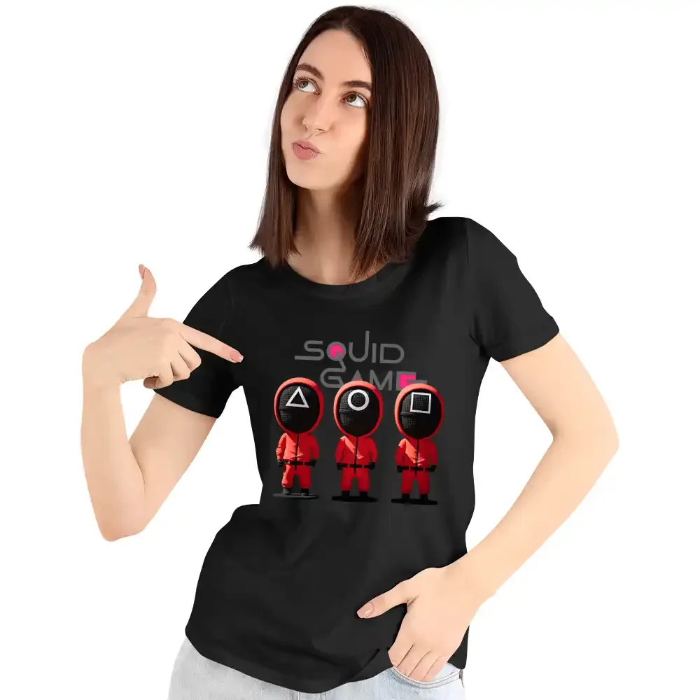 tricou-squid-game-femei-36w2T142 Tricou Squid Game Femei