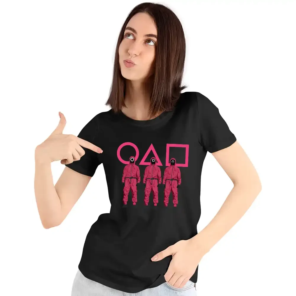 tricou-squid-game-femei-36w2T143 Tricou Squid Game Femei