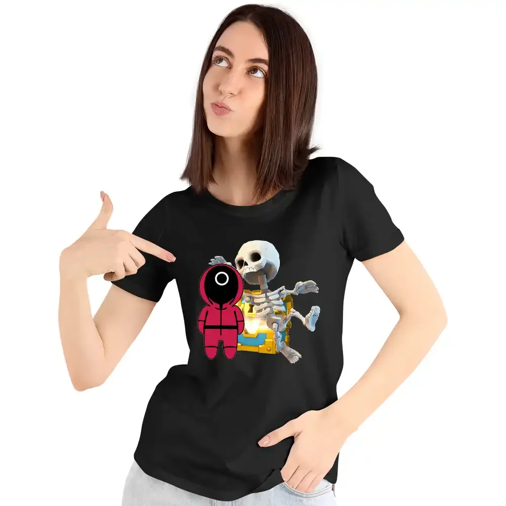 tricou-squid-game-femei-36w2T144 Tricou Squid Game Femei