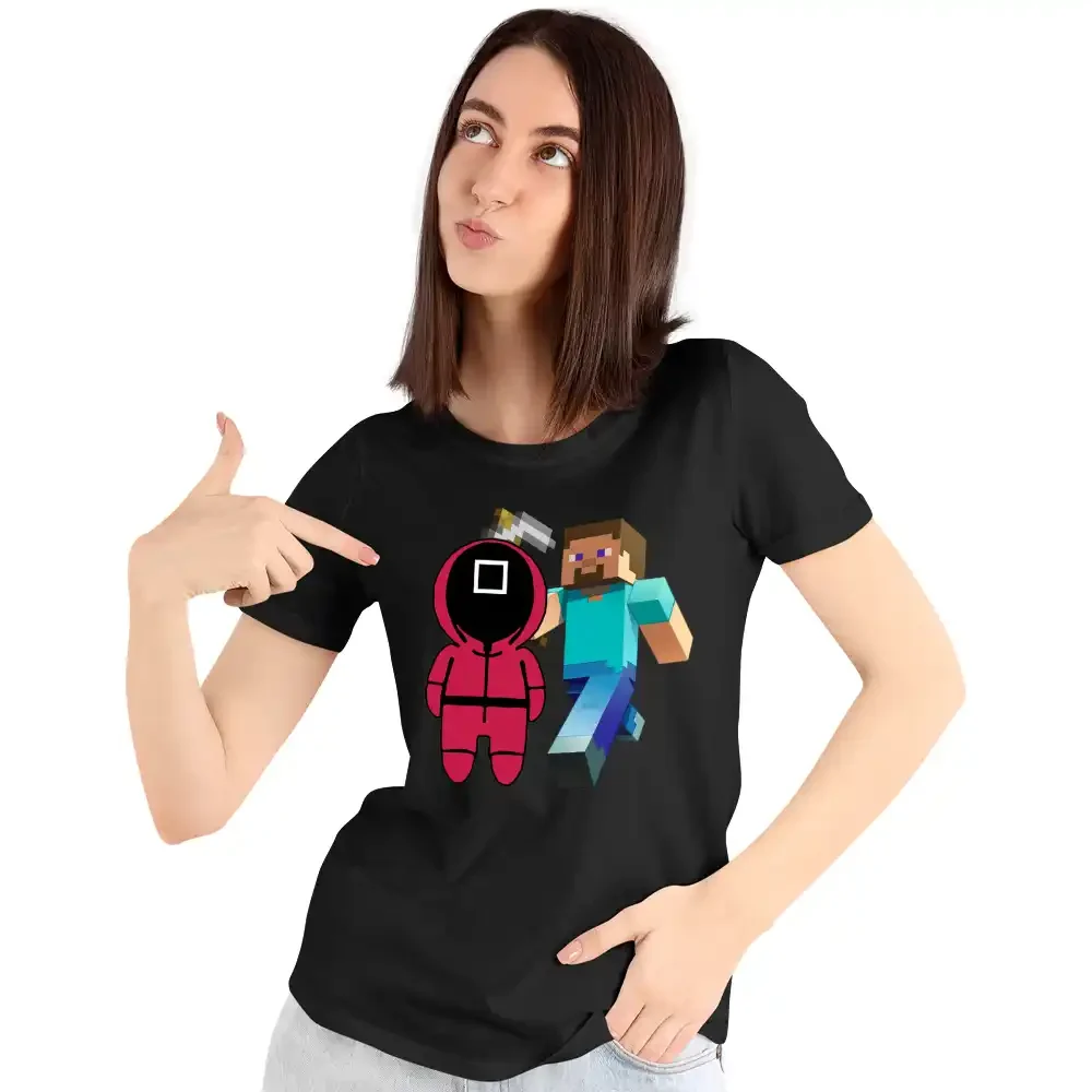 tricou-squid-game-femei-36w2T145 Tricou Squid Game Femei