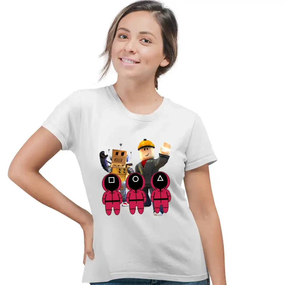 tricou-squid-game-femei-40w2T140 Tricou Squid Game Femei