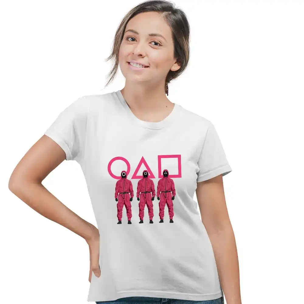 tricou-squid-game-femei-40w2T143 Tricou Squid Game Femei