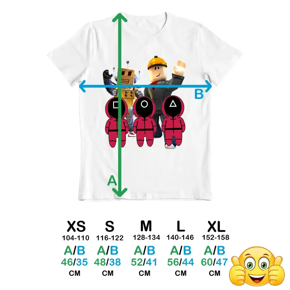 tricouri-squid-game-copii-18w2T140 Tricouri Squid Game Copii