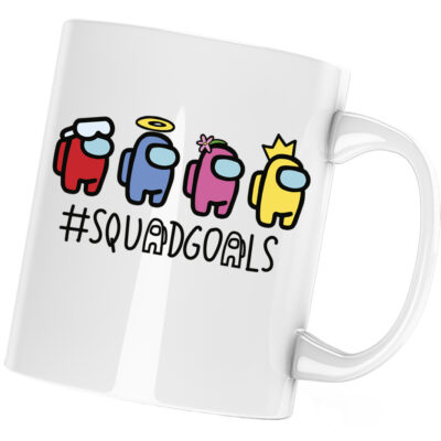 Cana SquadGoals Among Us, alba, 330 ml