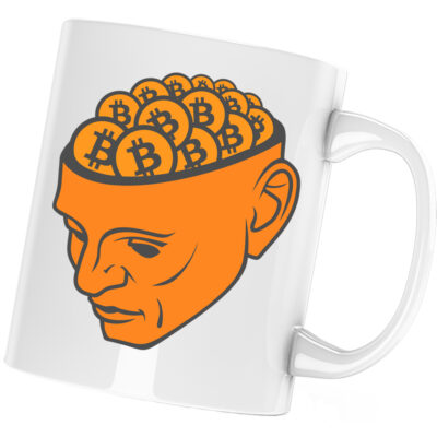Cana Bitcoin in Head, alba, 330 ml